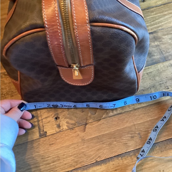 Authentic vintage, Celine Macadam travel tote, Boston bag. - Picture 4 of 14